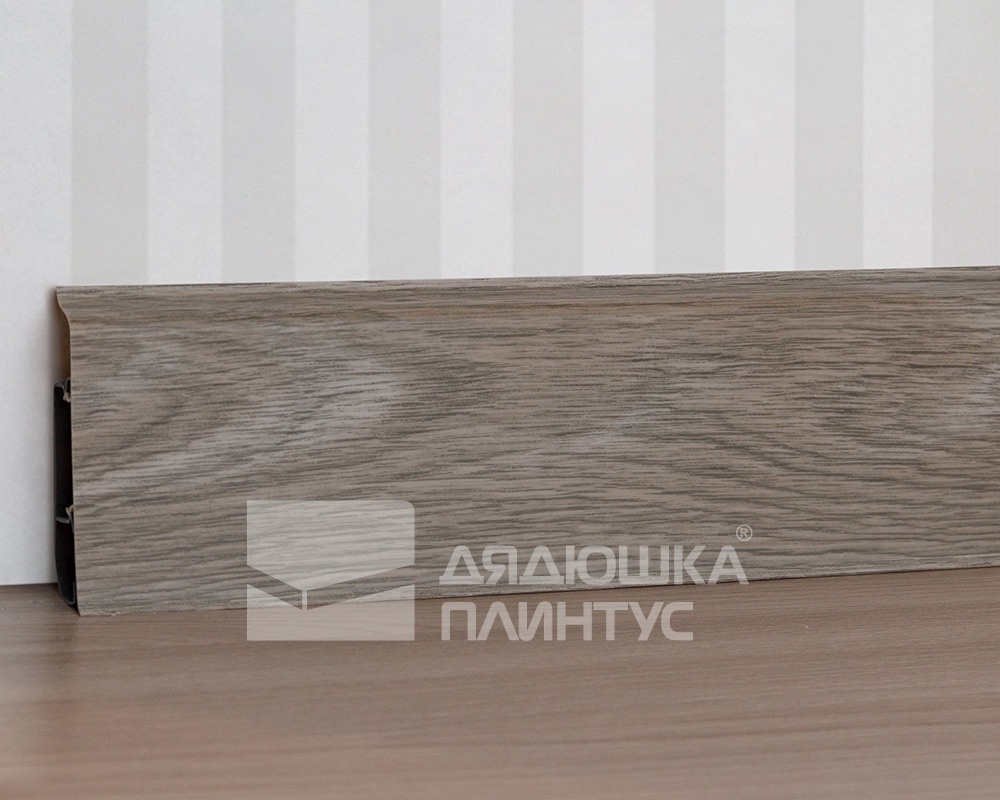 Плинтус ПВХ со съемной панелью Arbiton INDO 016 Дуб Кавказский
