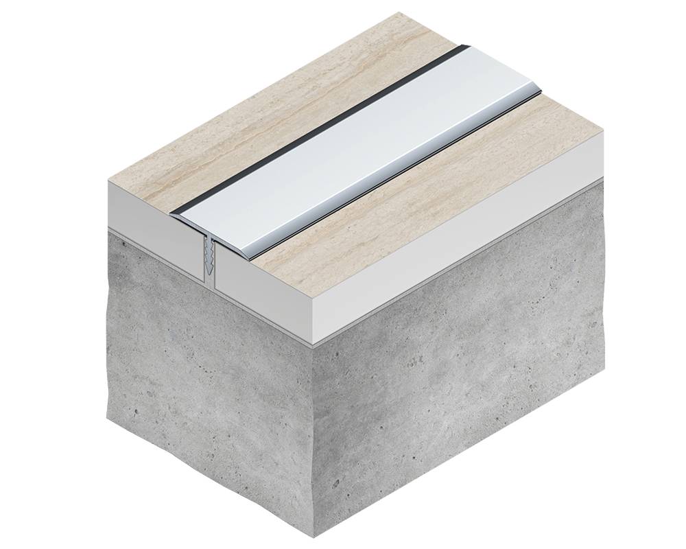 PV101-46 Профиль T-образный плоский Черный блестящий браш 10мм х 2.7м